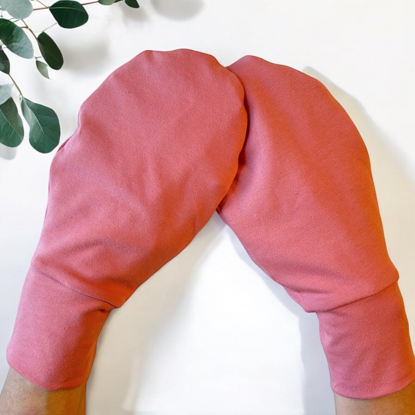 Organic Cotton No-Scratch Mittens – Eczema Relief, Anxiety Comfort & Sleep Aid for Women