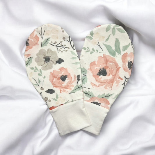 Floral Cotton Print Super Soft – Eczema, Hand Covers for Women